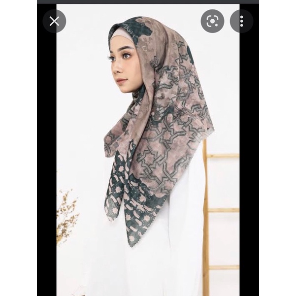 PRELOVED Buttonscarves Haramain Emerald