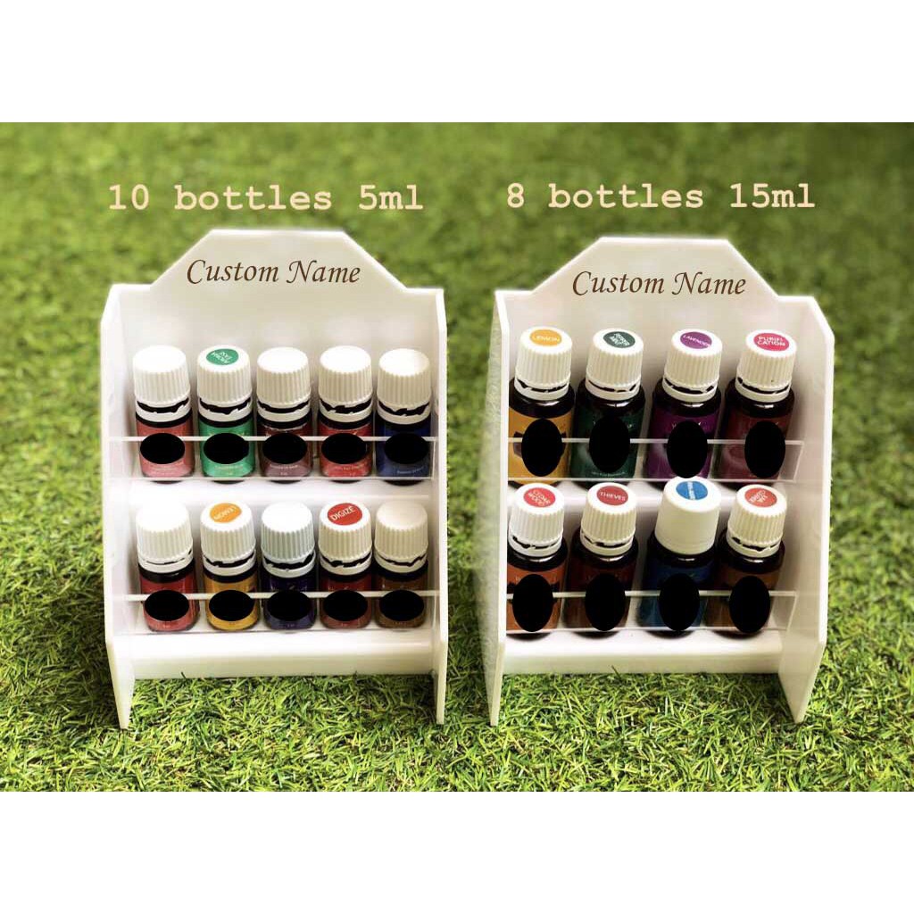Rak tangga essential oils 2 tingkat fits 8 oils 15ml atau Rak tangga essential oils 2 tingkat fits 8 oils 15ml atau