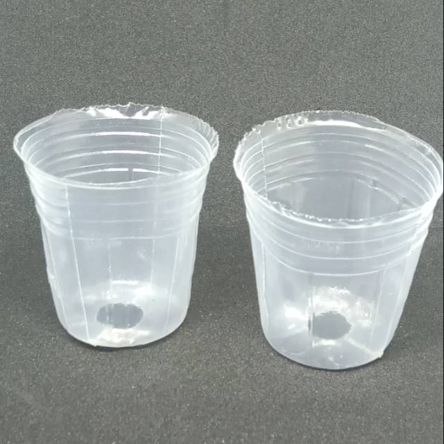 Fleksibel cup 5cm / 1,5  100 pcs softpot, soft pot , pot Seedling , pot bibit