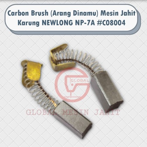 #C08004 Carbon Brush Arang Dinamu Kol Boster Mesin Jahit Karung NP-7A