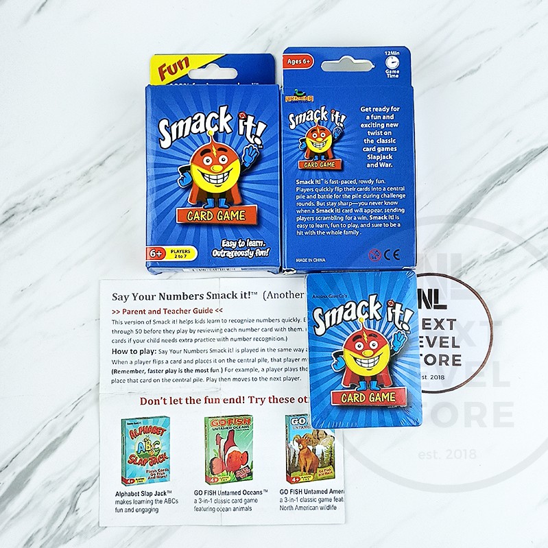 Smack it it! Children Card Board Game Games for Kids Ready Stock
