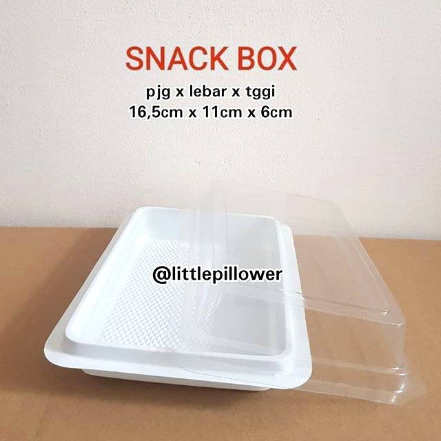 (ISI 50PCS - SNACK BOX) Snack Box/Mika Snack/Kotak Snack/Mika Nasi/Mika Kue/Kotak Kue