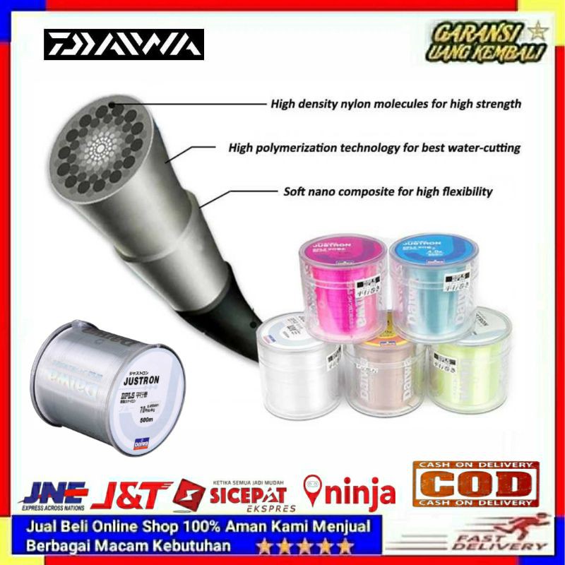 Senar Pancing Daiwa Justron