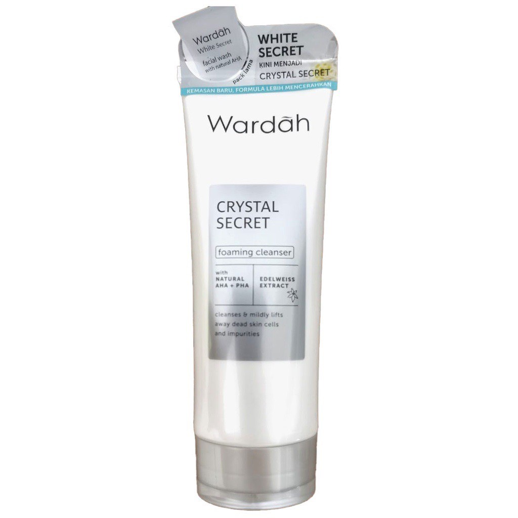 Wardah White Crystal Secret Facial Wash AHA+PHA 100ml