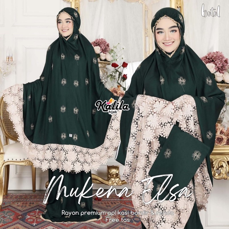 Mukena Elsa // mukena seserahan