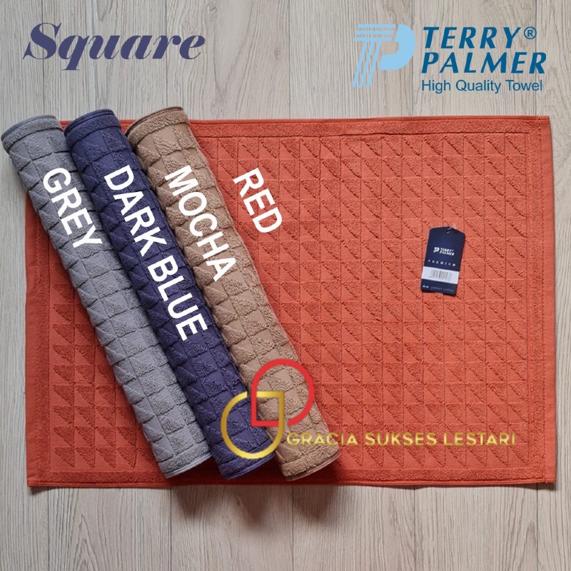 KESET KAKI HANDUK TERRY PALMER SQUARE 45x65 KESET HANDUK PREMIUM TEBAL SERAP