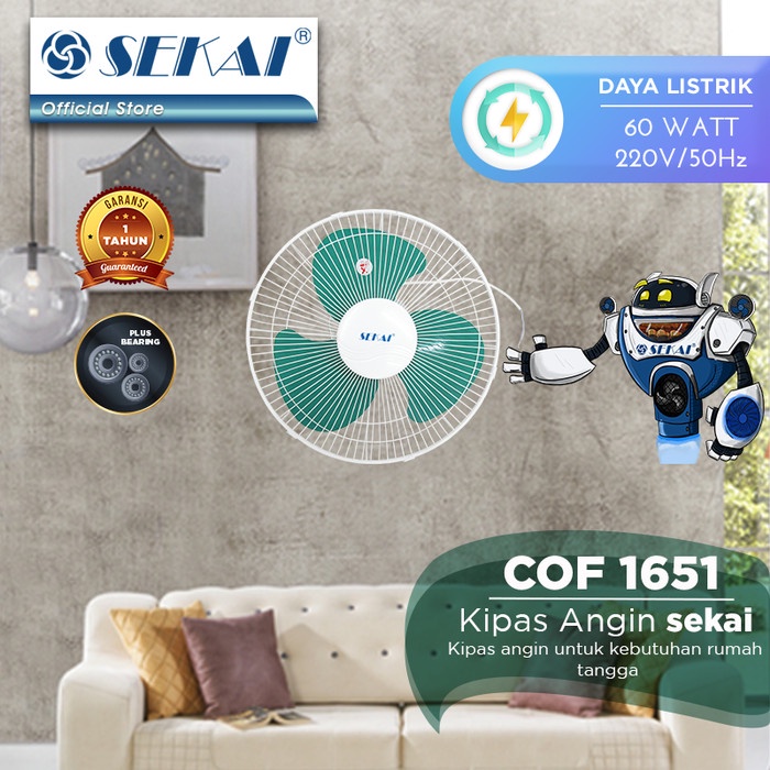 SEKAI Orbit Fan 16 Inch COF1651 Kipas Angin Langit Langit COF 1651