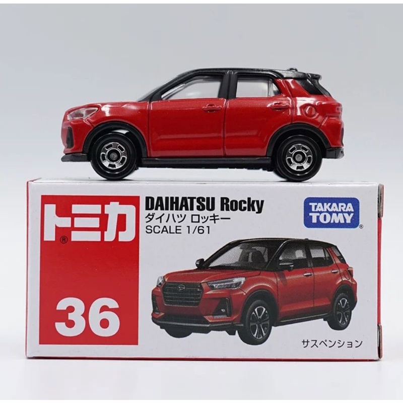 Tomica Reguler 36 Daihatsu Rocky Red TAKARA TOMY Original Diecast Miniatur Mobil