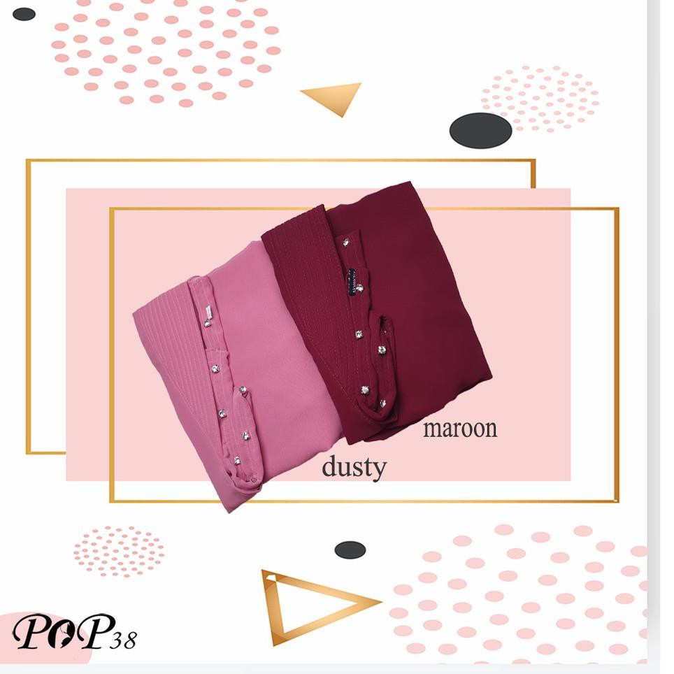 [TERLARIS]  Hijab jilbab instan nuha swarovksi