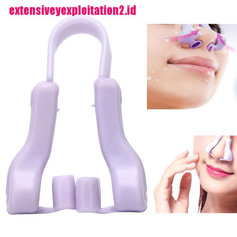 &lt; E2id &amp; &gt; 1pc Klip Penjepit Hidung Portable Bahan Silikon