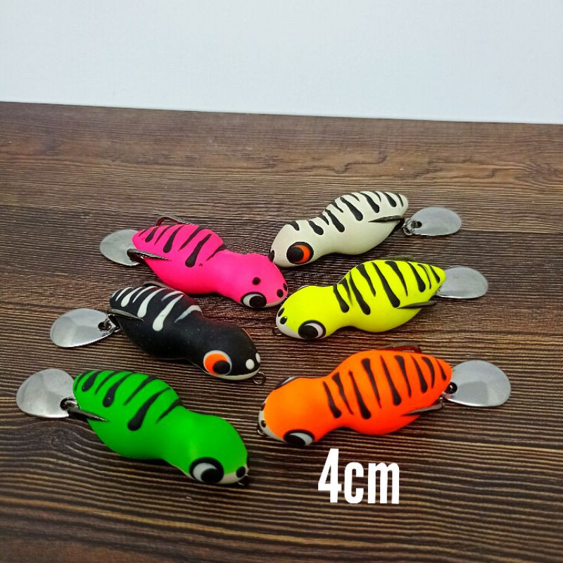 soft frog 4cm bentuk semut/softfrog unik/sf/casting gabus/umpan gabus