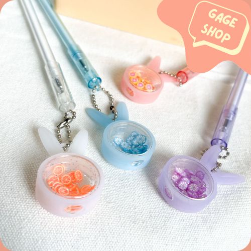 

pulpen bolpen gantungan kelinci buah kuping silikon pen lucu kebituhan anak sekolah imut bisa COD termurah bisa COD import