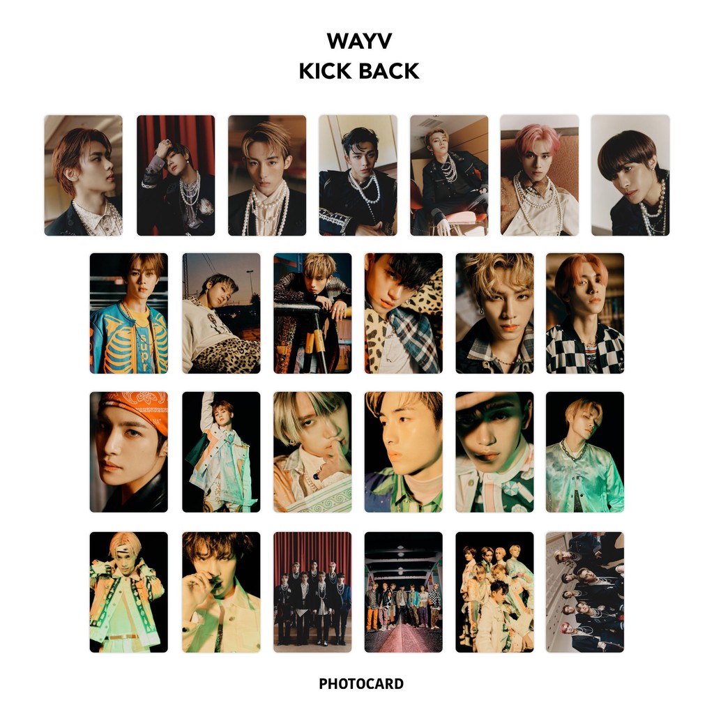 Photocard WayV Kick Back