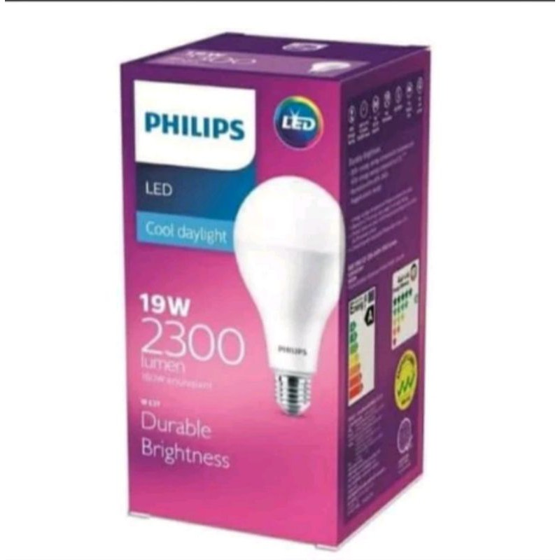 lampu philips led bulb 19w