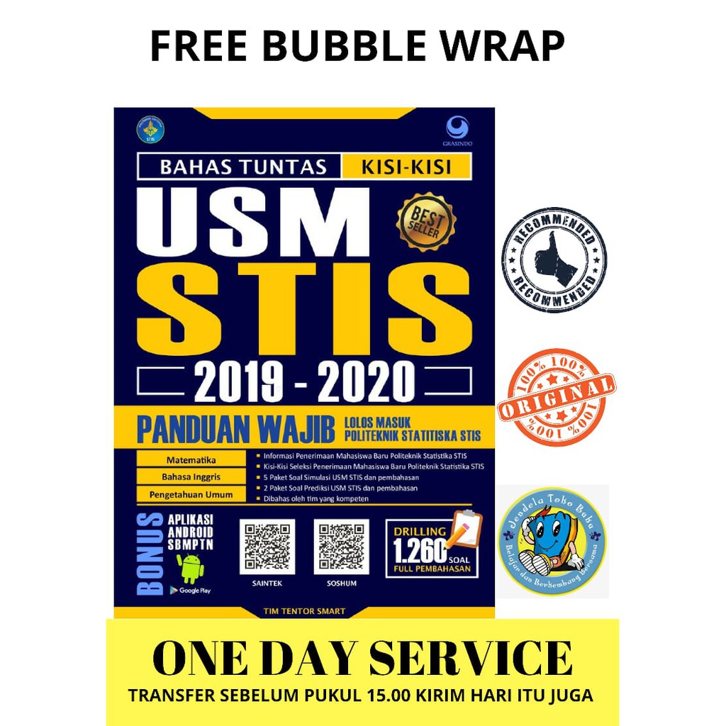 Best Seller Bahas Tuntas Kisi Kisi Usm Stis 2019 2020 Shopee Indonesia