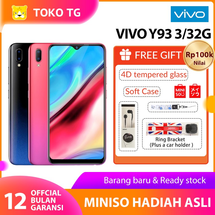 Vivo Y93 Handphone/smartphone/HP VIVO 3/32GB Garansi OFFICIAL Vivo