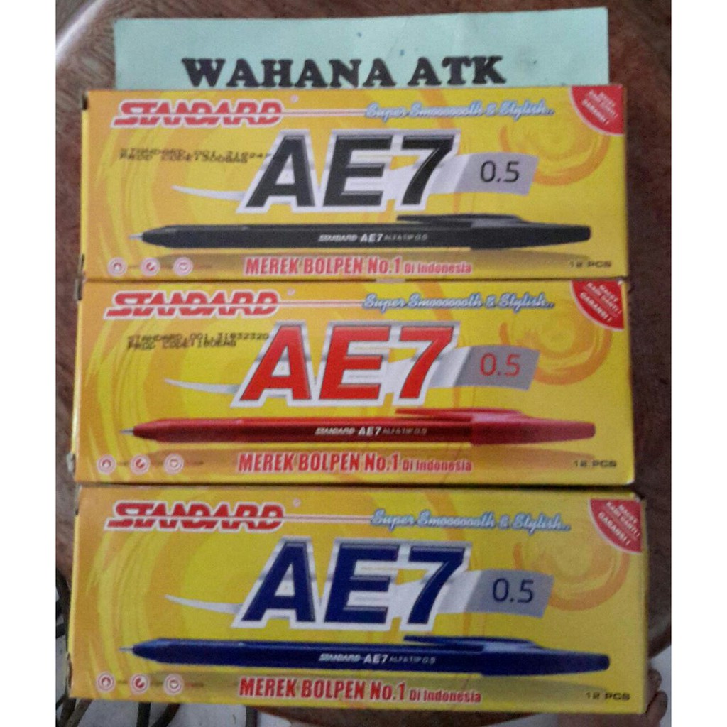 

Bolpen standard AE-7