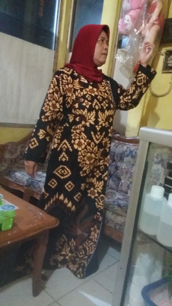 Gamis Batik Cantika Maxi Ori Size Xl , Xxl ,xxxl , Xxxxl  Cm Asli Pekalongan Resleting Belakang