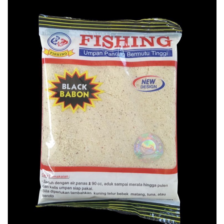 UMPAN PANCING FISHING BLACK BABON