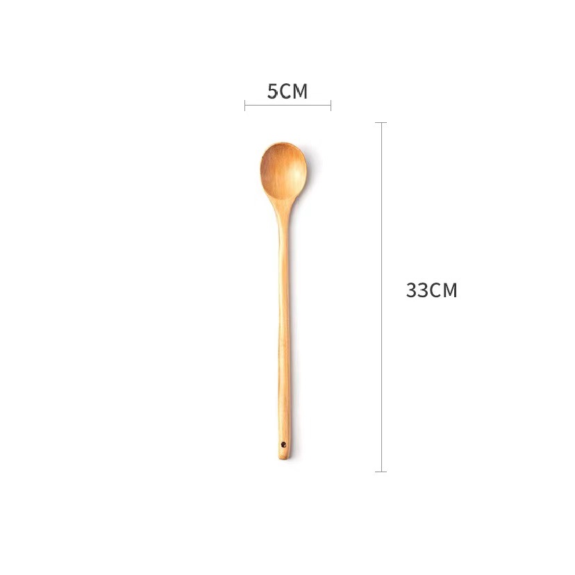 Centong/Spatula/Sendok Kayu Akasia Desain Unik-centong cicip 33*5