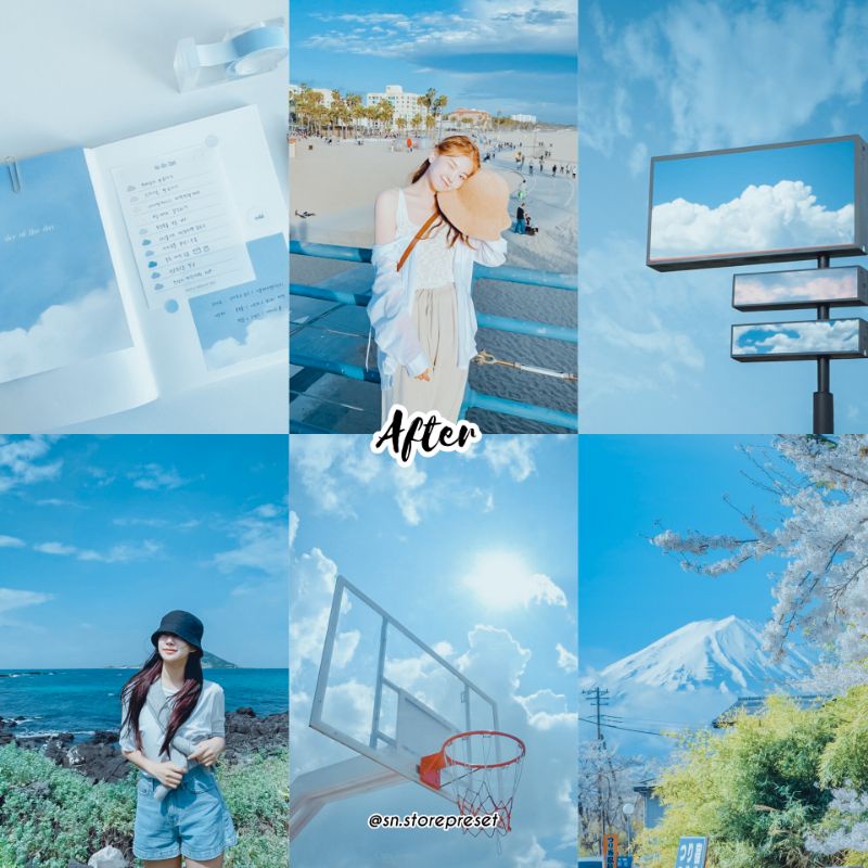 PRESET LIGHTROOM BLUE BLOSSOM 1 (IOS dan Android)