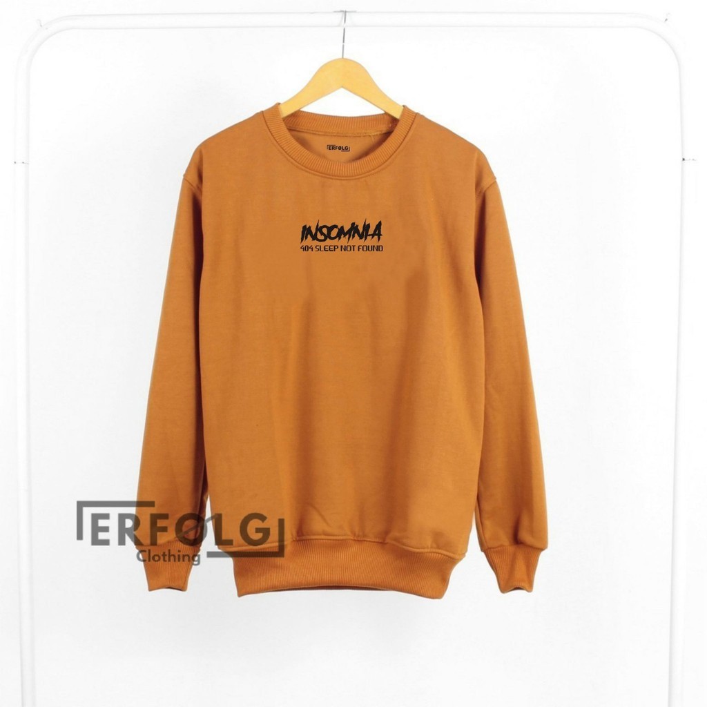 Crewneck Pria Sweater Oblong UniSex Jumbo Distro Cowok Bahan Tebal Putih Brand Kardigan Original