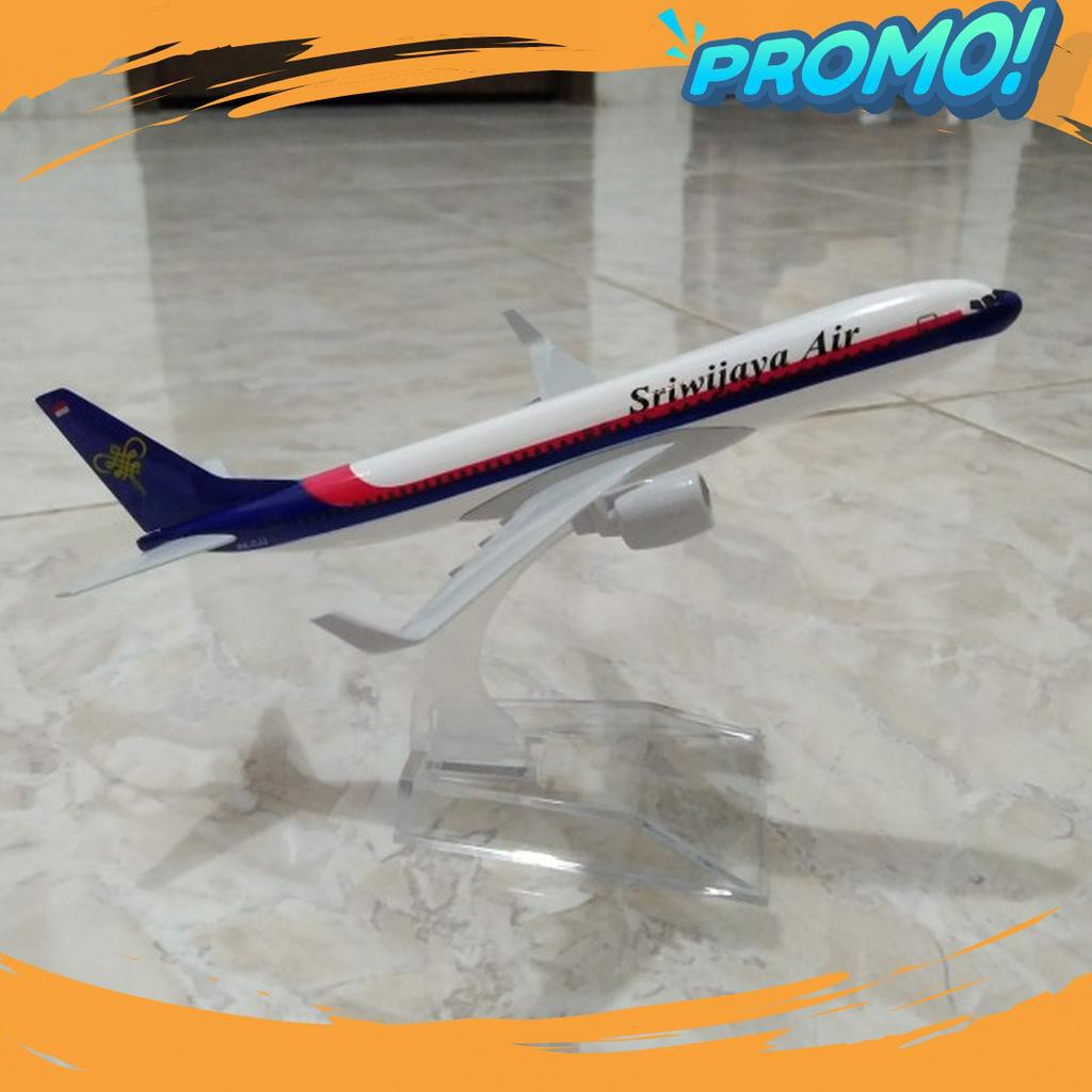 NEW PROMO Diecast Pesawat Boeing B737 Sriwijaya Air