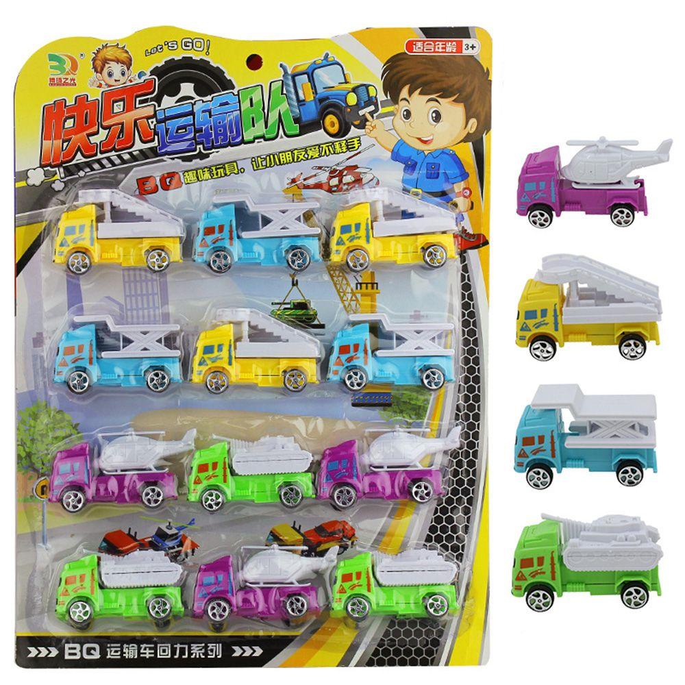 R-flower Set Mainan Mobil-Mobilan Bahan Plastik Untuk Hadiah Anak