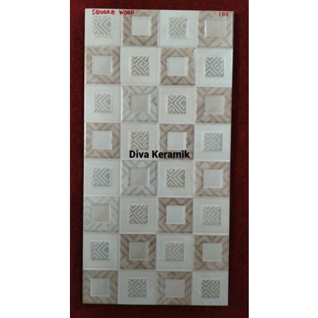Keramik Dinding - Atena Squarewood Compliment CR 30x60