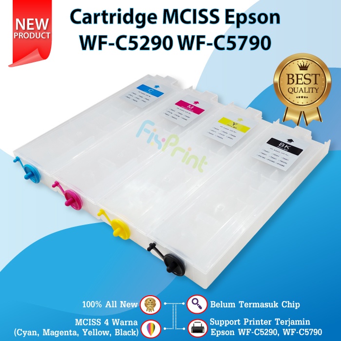 Cartridge MCISS Refillable Epson Printer WF C5290 WFC5790 WC-C5290