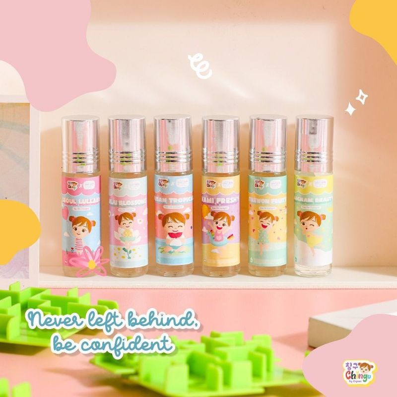 [ 6ML ] PARFUM KIYOWO KOREAN CHINGU X YEPPU YEPPU- ROLL ON - BPOM -