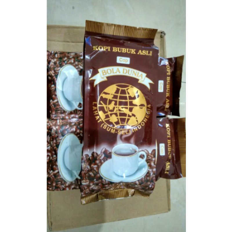 KOPI BUBUK BOLA DUNIA  ASLI LAHAT  1 kg