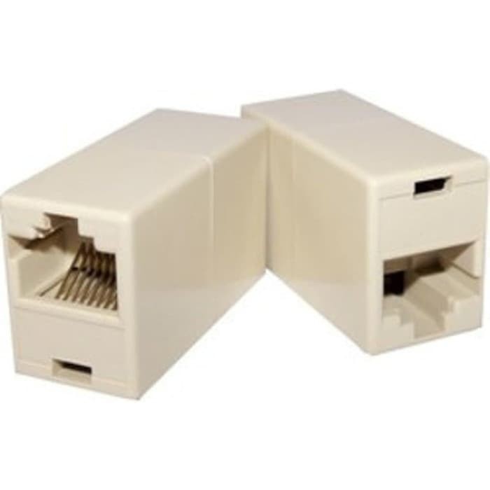 Barel RJ45 Coupler Female to Female UTP LAN Ethernet Barrel Converter