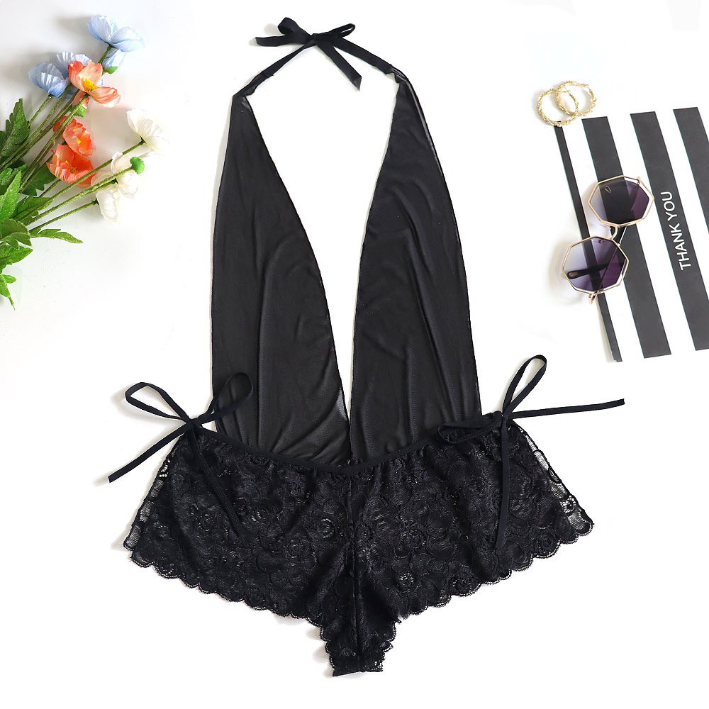 Lingeria sexy lingerie / max ld 146cm / baju lingerie jumbo / baju tidur jumbo - BS021-7