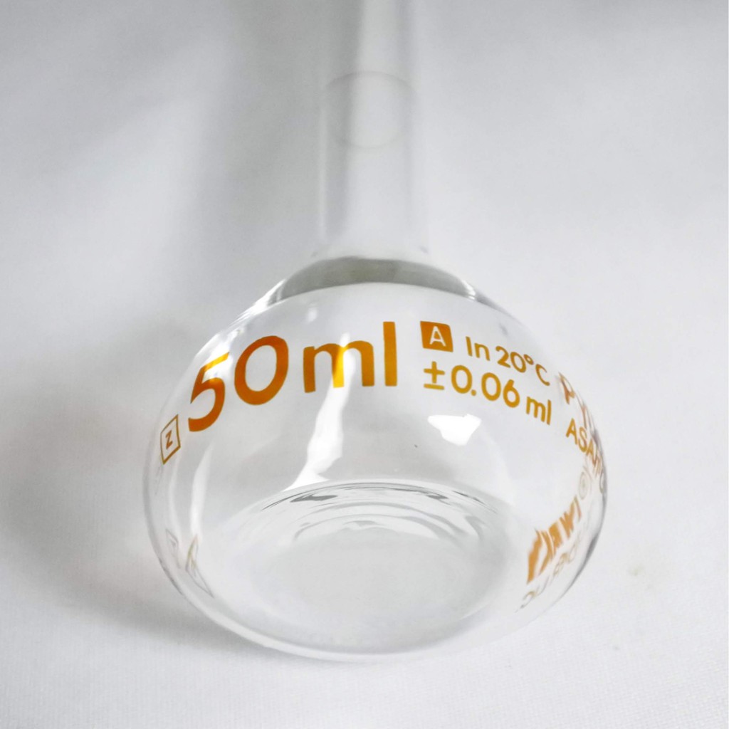 Labu Ukur 50 ml | Volumetric Flask IWAKI