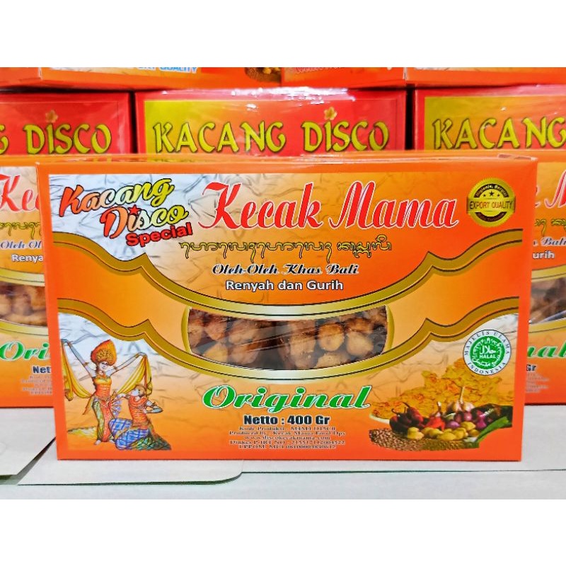 Kacang Disco Original (400 gr) kecak mama