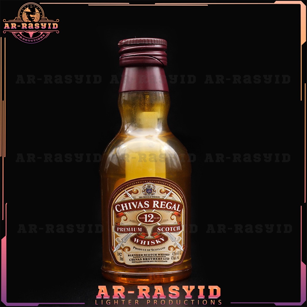 Korek Api Gas Pembuka Tutup Botol Model Botol Chivas Regal COD