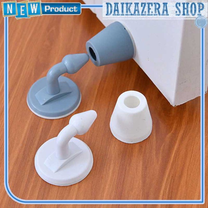 Penahan Pintu Stopper Anti-Collision Door Stopper Plug - Putih