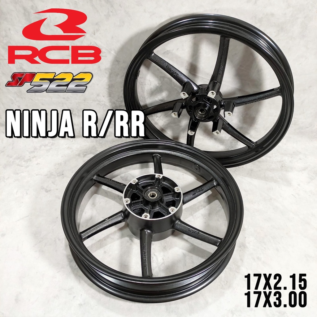Velg RCB SP522 Ninja R RR ZX 150 Palang 6 Hitam 17x2.15 17x3.00