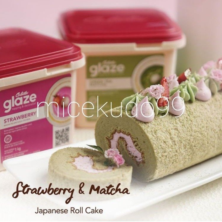 

COLATTA MATCHA GREEN TEA GLAZE 1 KG / TOPPING DIP DONUT / DONAT