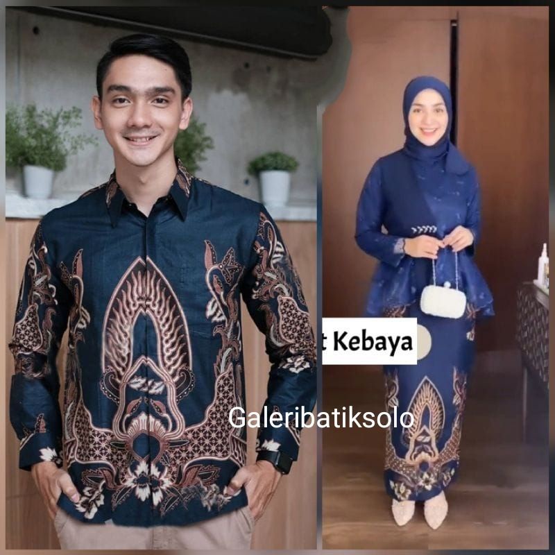 Maura Couple - Sania Ruffle Batik Couple ori Ndoro jowi DNT Garansi Termurah Shopee