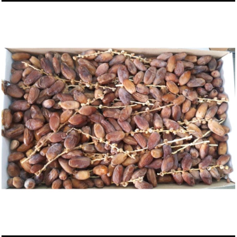 

Kurma Tunisia tangkai tuneese 4kg / kurma PALMFRUTT 4 kg PALMYRA TUNESSE AFI'A DATES SUNFRUIT