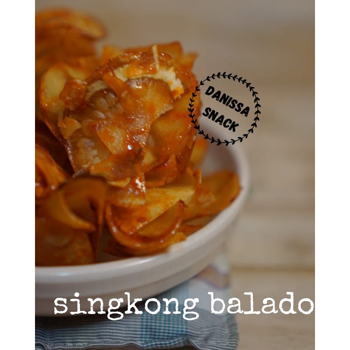 

SNACK KILOAN TERMURAH!!!SINGKONG BALADO PEDAS 250 GREE BUBBLE WRAP/KARDUS