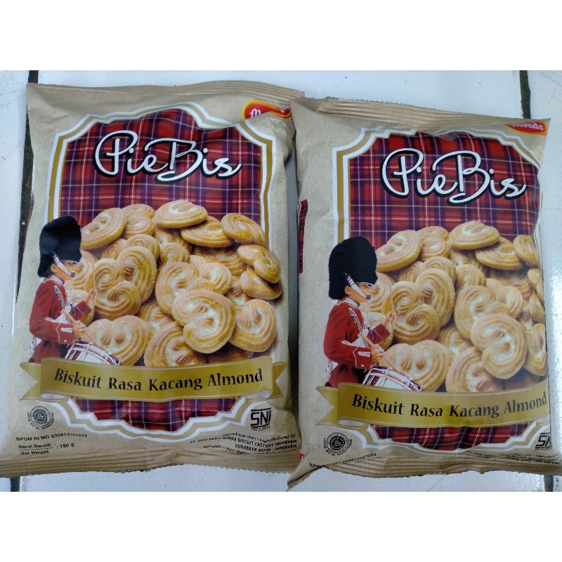 

(KSY) MONDE PIE BIS BISKUIT RASA KACANG ALMOND 190GR