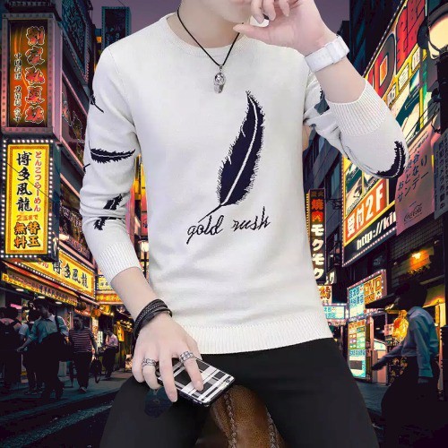 BAJU PRIA GOLD RUSH BAHAN BABYTERRY / KAOS PRIA SIZE M-L-XL PAKAIAN PRIA