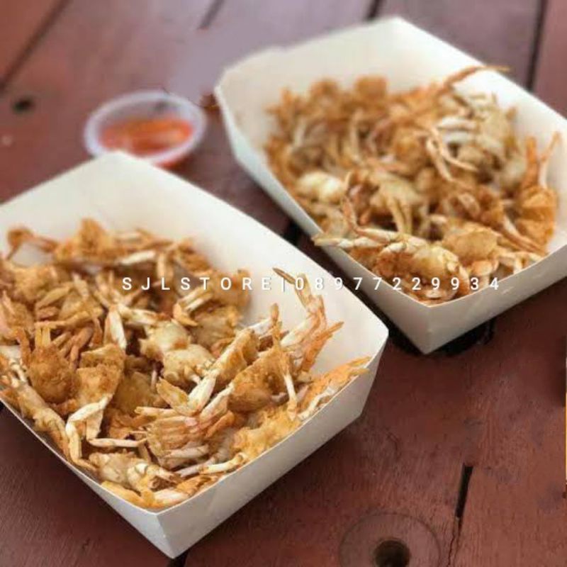 Baby Crab Segar Mentah Frozen Bersih Kepiting Lunak Rebus Kupas 1kg