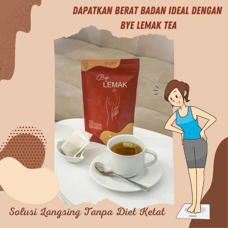 BYE LEMAK SLIMMING TEA - PELANGSING/ DETOX TEA OURASKIN