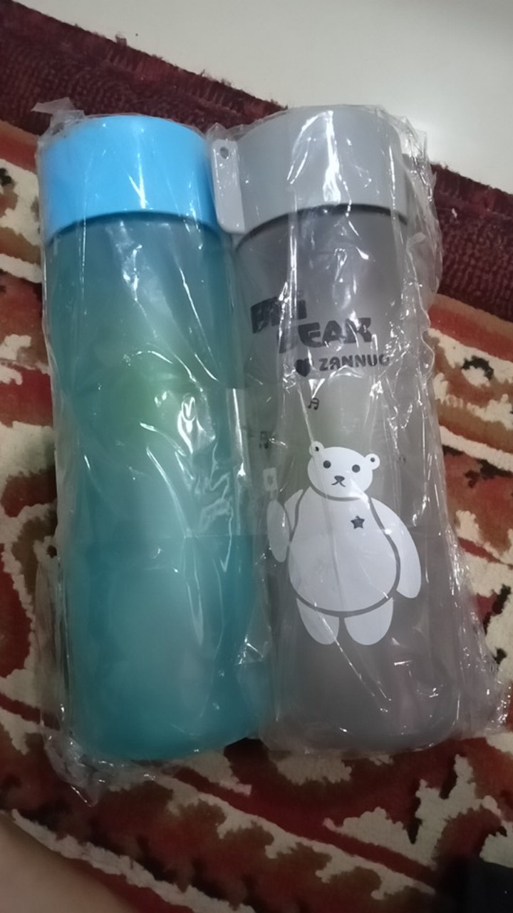 Theona.tata Botol Minum Karakter Big Bear 500ml