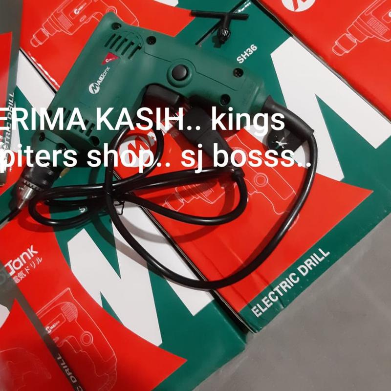 ✫ BISA BOLAK BALIK Mesin bor tangan 6mm MAILTANK SESUAI FOTO bor 6mm BOR 6 MM mesin SH36 listrik 6 m