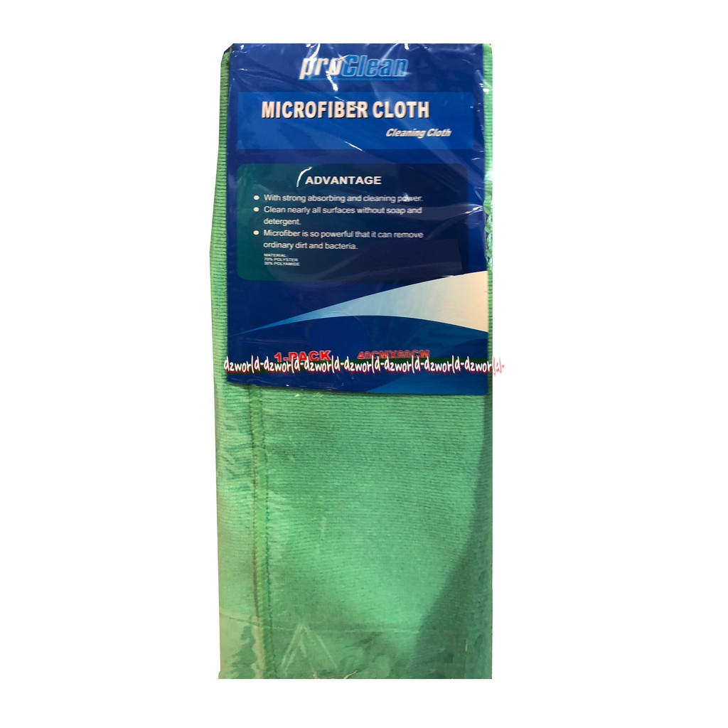Proclean Microfiber Cloth Cleaning Clotch Kain Lap Mikro Fiber Pro Clean